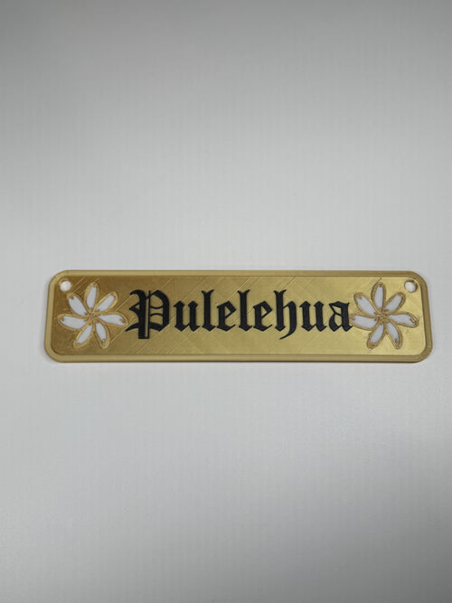 Custom 3D Printed Hawaiian Pendant